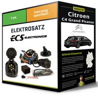 Elektrosatz 7-Pol Spezifisch für Citroen C4 Grand Picasso 10.2006-08.2013