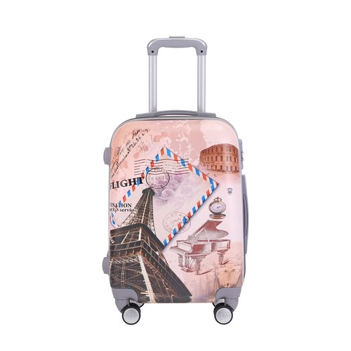 Suitcase Hard Shell Travel Trolley 4 Wheels Hand S M L Case Luggage 20/24/28" - Picture 47 of 48