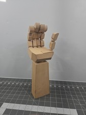 Ikea Lanespelare articolato mobile in legno a mano 