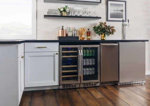 EdgeStar CBR902SG 15"W 80 Can Built-In Beverage Cooler - Stainless Steel - Picture 9 of 12