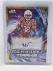 2024 Topps Cosmic Chrome Marvin Harrison Jr. RC Gold Milky Way Marks Auto /50