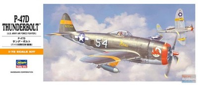 HAS00138 1:72 Hasegawa P-47D Thunderbolt Bubbletop
