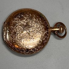 Antique 1893 Elgin 7J Grade 117 Hunter Pocket Watch 10k GF Needs Service