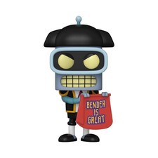 Futurama Pop! Figura Vinilo Animación Bender (Matador) 9 cm