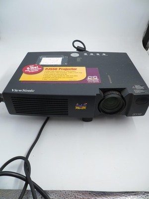 ViewSonic PJ550 Projector Black LCD 1200 Lumens 1024x768 VGA S-Video Japan