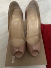 Christian Louboutin Nude New Very Prive 120 Size 39.5 EUC — photo 3