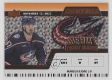2022 Credentials Debut Ticket Access Horizontal Orange 92/149 Marcus Bjork 15wf