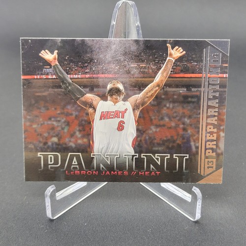 2013-14 Panini Preparation #5 LeBron James Chalk Toss