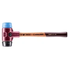 Simplex 50 2.5 Lbs. Mallet with Soft Blue Rubber (Non-Marring) and Black Rubber