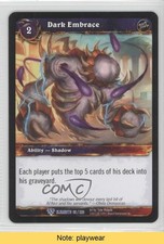 2010 World of Warcraft TCG: War of the Elements Dark Embrace #69 READ 1i3
