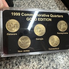 Complete P&D US State Quarters Set 1999-2009 – 112 Uncirculated Coins, BU