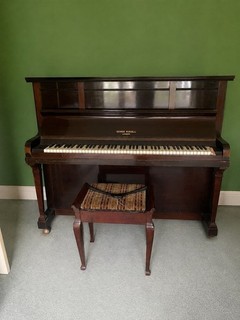 Upright George Russell piano