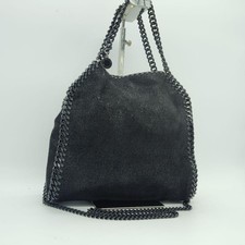 Stella McCartney Falabella Mini Tote Bag Eco Leather Black Women Auth