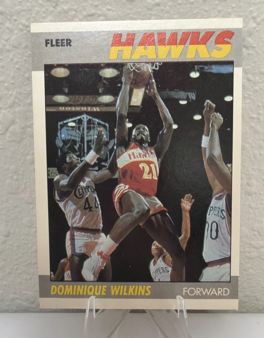 Dominique Wilkins 1987-88 Fleer #118 / 132