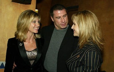 Olivia Newton-John John Travolta Kelly Preston at One World One Ch- Old Photo 1