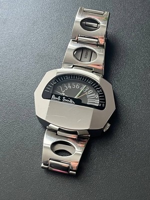 Vintage Paul Smith Iron Mask Speedometer Quartz Watch 6117 - H06778