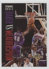 1994-95 Skybox Dynamic Duals Vin Baker Clarence Weatherspoon #192 0qr0