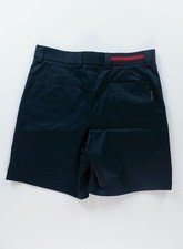 NO CUSTOMS TAX GUCCI navy blue lightweight technical jersey shorts Size Medium