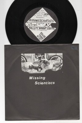 MISSING SCIENTISTS * TV PERSONALITIES * 1980 UK 7'' 45 * INDIE POP * MOD * TVP'S