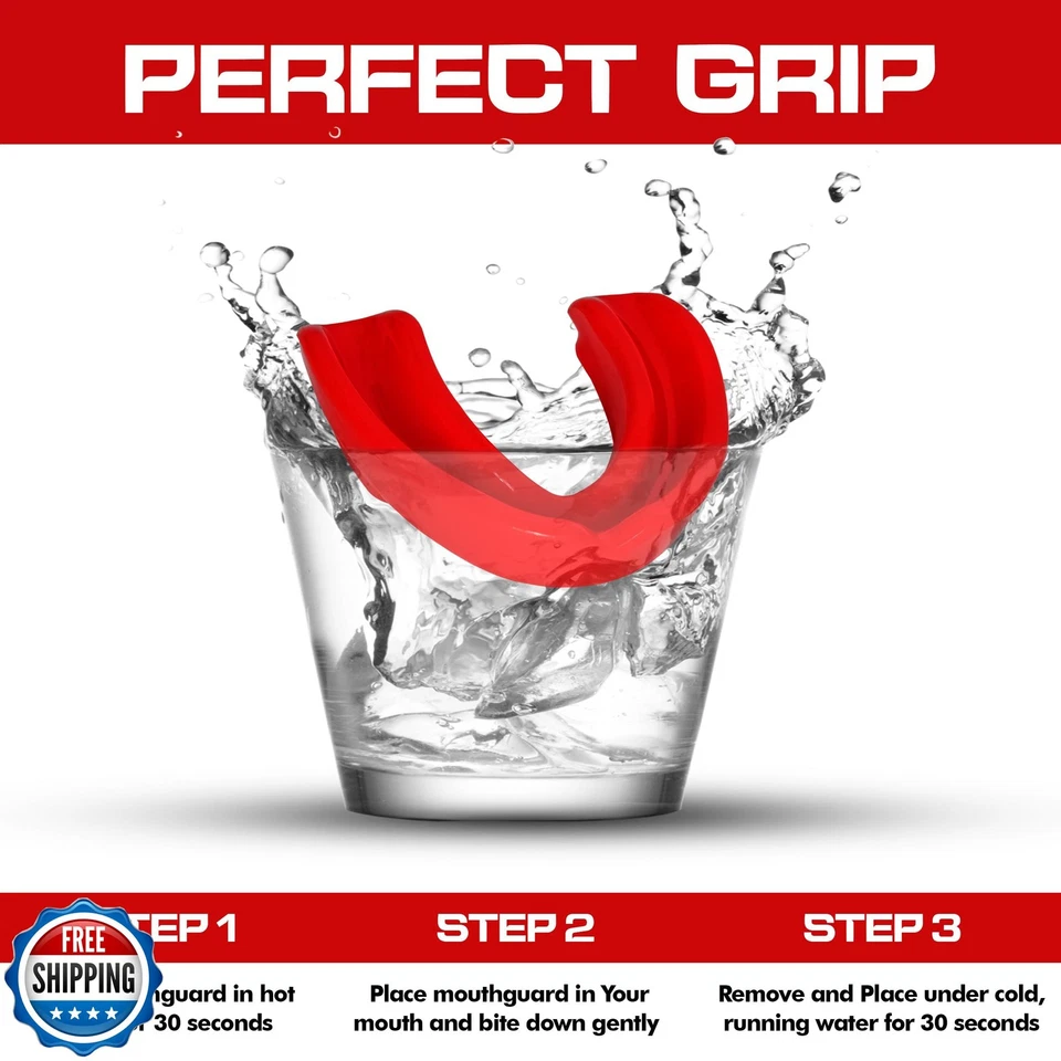 Protector bucal deportivo BFS IMPEX para niños, jóvenes, niños, niñas, niños adolescentes Foto 3 de 4