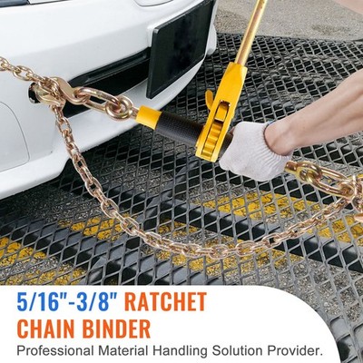 Heavy-Duty Ratchet Load Binder, 7100lb WLL, 40cm Anti-Skid Handle