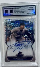 2023 Bowman Chrome Torin Montgomery Prospect Auto Speckle /299 Arena Club 10