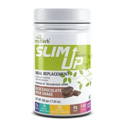 MYHERB Slim Up Meal Replacement Shake 500 g   Pack of 1 | Weight Management