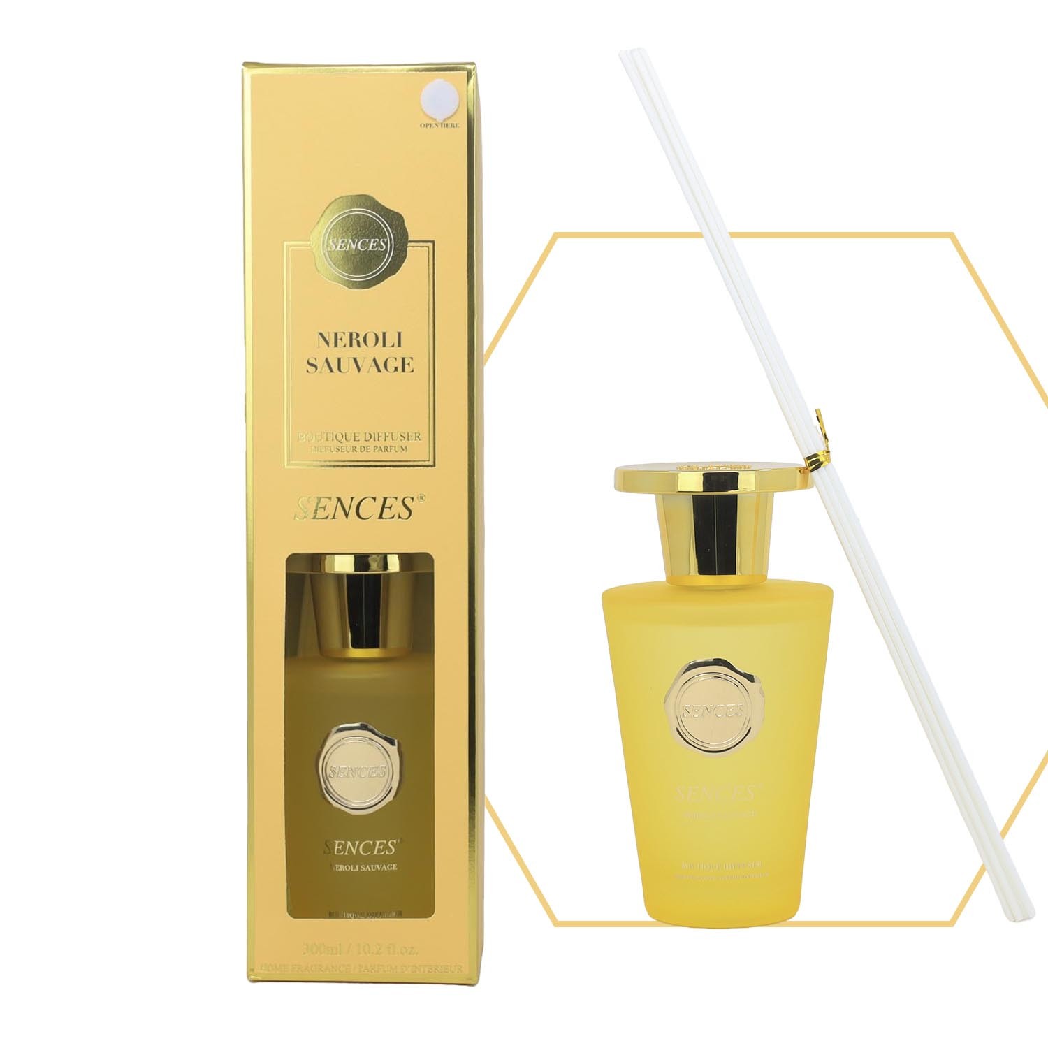 Baltus Reed Diffuser 300ml Neroli Sauvage Fragrance Aromatherapy Air Freshener
