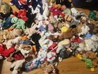 Huge Lot of 80 TY Beanie Babies Bears Animals Princess Diana Vintage