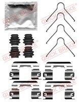 ZubehöRsatz Scheibenbremsbelag Quick Brake 109-0105 FüR Ja Picanto Kia 3 Lpg Gdi
