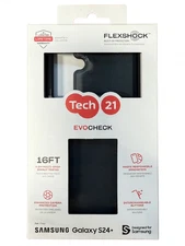 Tech21 Evo check Series Case For Samsung Galaxy S24+ (Plus) BLACK