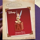 Hallmark Keepsake 2005 “Tinker Bell” And Letter Block Ornament from Peter Pan — photo 1