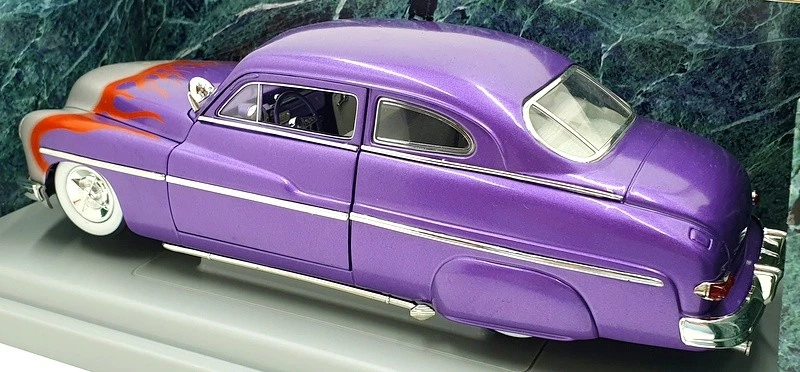 Ertl 1/18 Scale Diecast 7123 - 1949 Mercury Lead Sled - Purple - Image 2 of 4