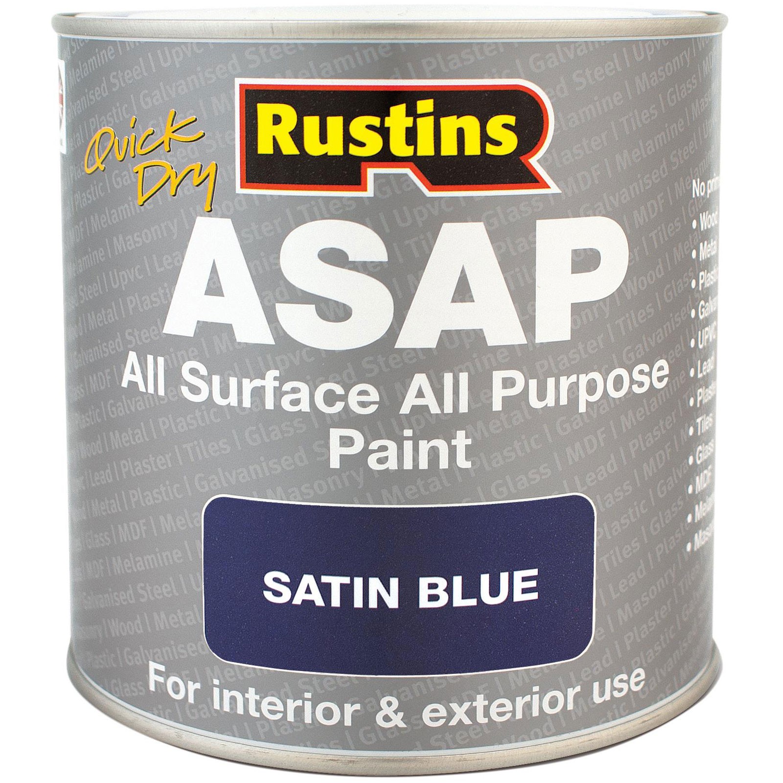 Rustins ASAP Paint Blue 250ml