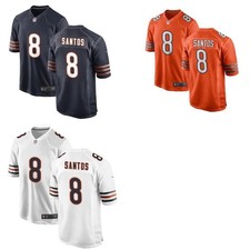 Cairo Santos Bears Men stitched Jersey