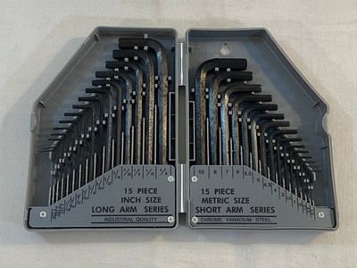 ProsKit 8PK-027 Metric & Inch Combination Hex Key Set 30 pcs