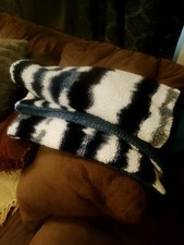 Very THICK - plush - Multicolor Throw Blanket