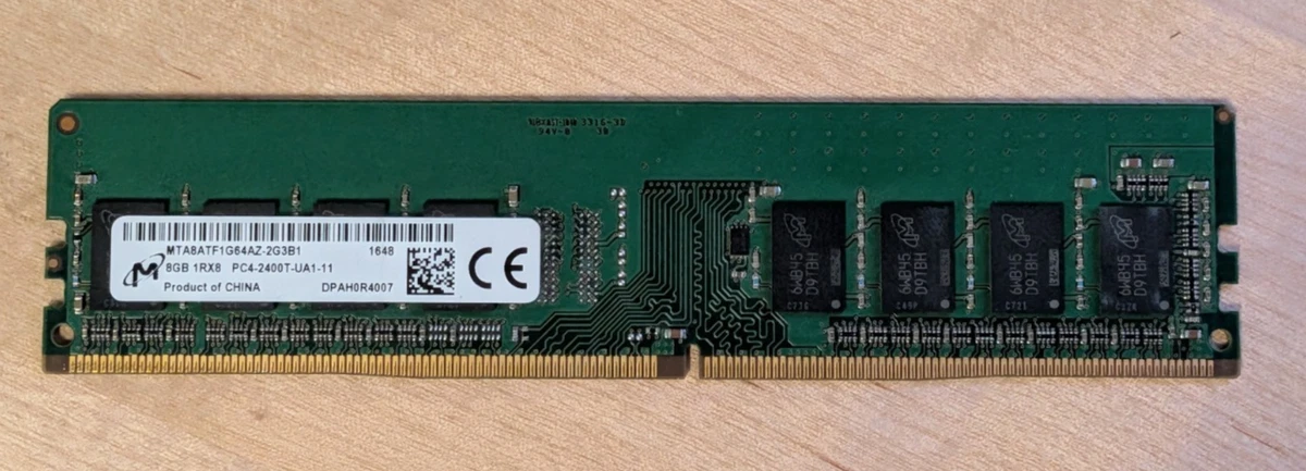 25+ Micron 8GB Computer DDR4 SDRAM for sale | Updated Oct 2026