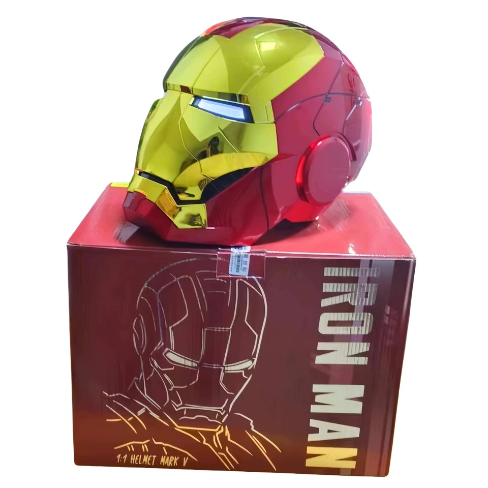 Iron Man 1:1 Helm MK5 MK7 Autoking Vollautomatisch Voicecontrol/ Fernbedienung - Bild 2 von 4