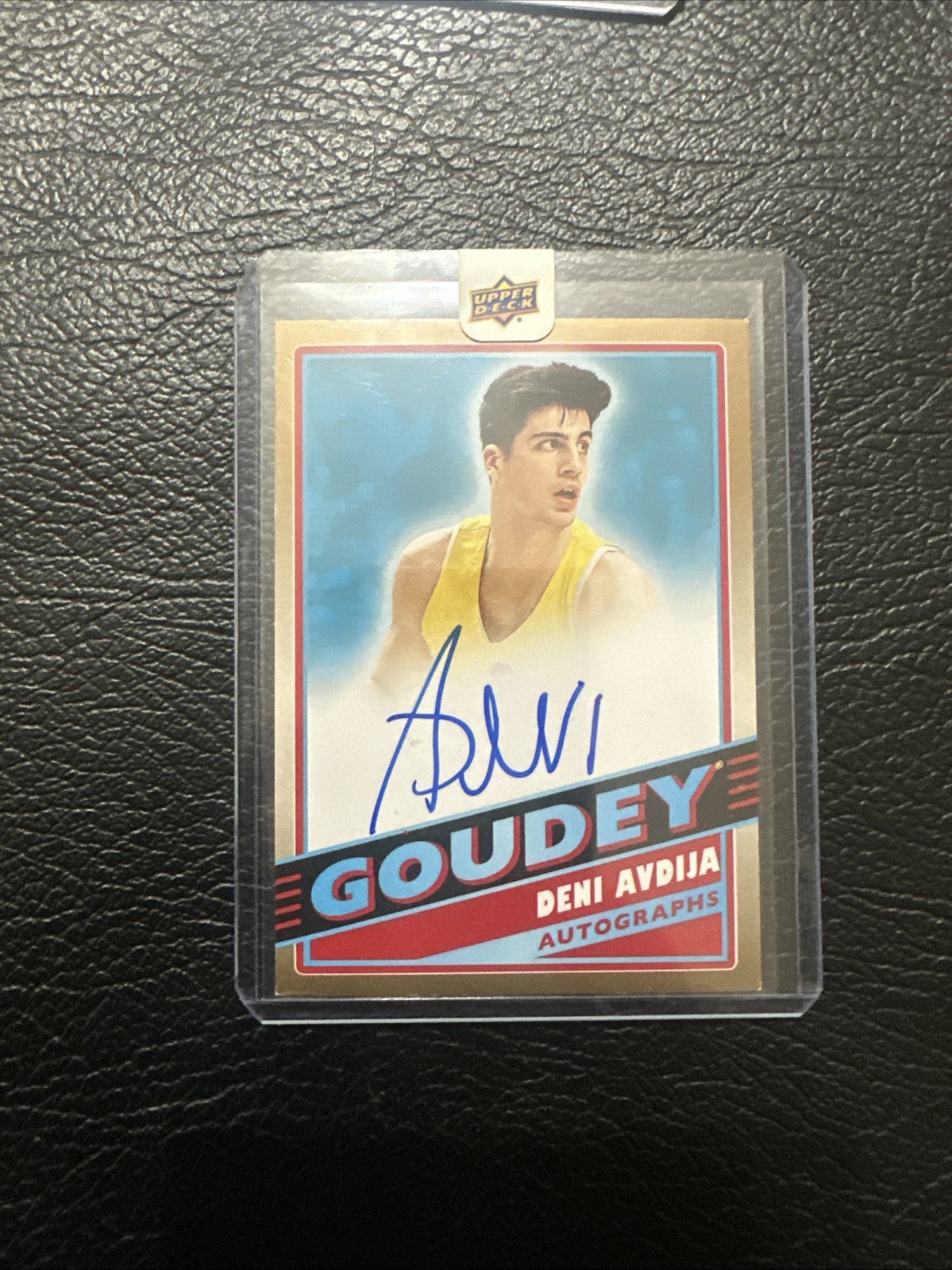 2020 Upper Deck Goodwin Champions Goudey Auto Deni Avdija #GA-DA Auto 