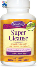 Super Cleanse by | Herbal and Probiotic Support, 200 Tablets