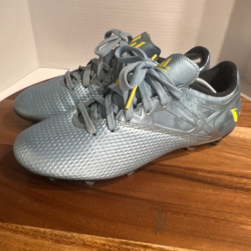 Adidas Messi Tacchetti Calcio Argento/Blu - Uomo Taglia 8 - Foto 5 di 12