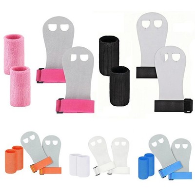 Für Kinder Gymnastik Grip Armband Set mit Handflächenschutz für den Außenber