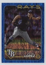 2024 Topps Series 2 Blue Foil 375/999 Jacob Lopez #502 0o3x