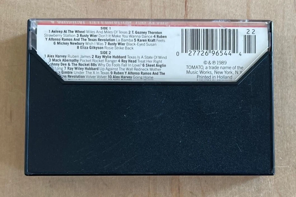 TEXAS MUSICAL CELEBRATION 150 Years 1989 Ray Wylie Hubbard Roy Head Cassette VG - Image 3 of 4