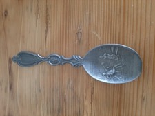 Zinnl&ouml;ffel aus Frieling Zinn, 19 cm lang