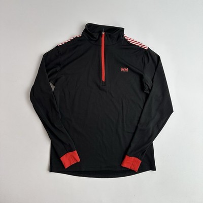 Helly Hansen Size M Men s Long Sleeve Mock Neck Shirt