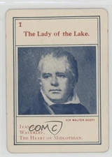 1910 Parker Bros Authors De Luxe Sir Walter Scott (The Lady of the Lake) #I 0w6
