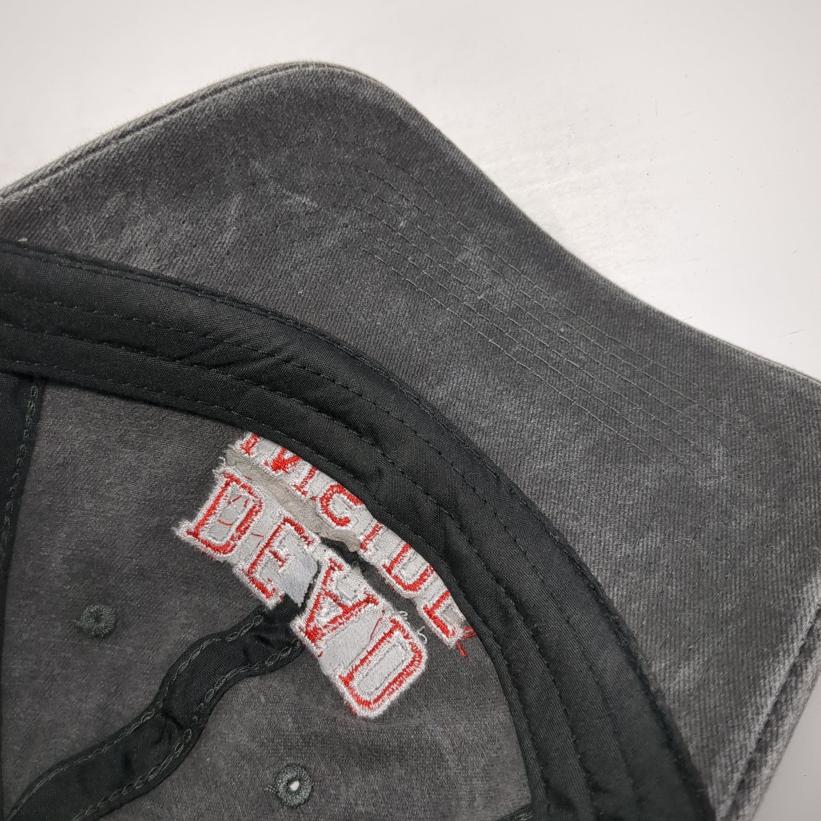 Dead Inside Slideback Hat Gray One Size Adjustabl… - image 8