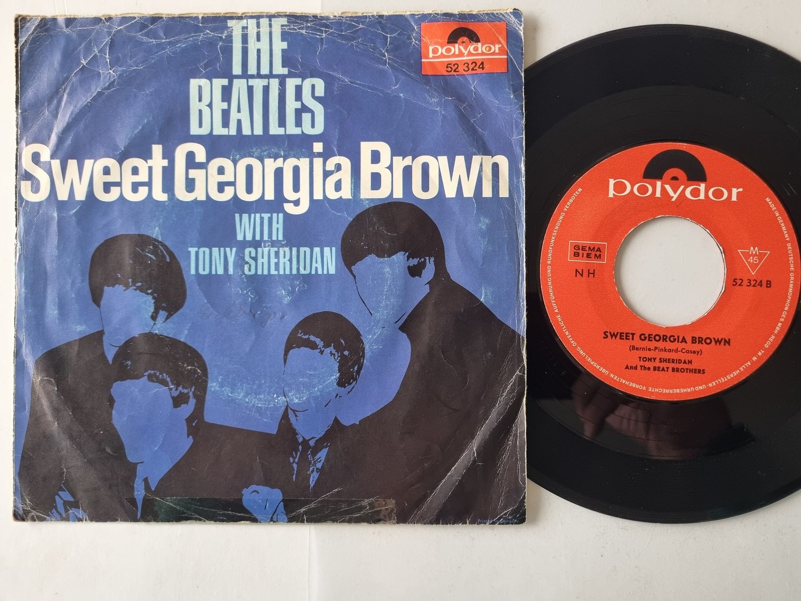 Beatles/ Tony Sheridan And The Beat Brothers - Sweet Georgia Brown /Skinny Minny